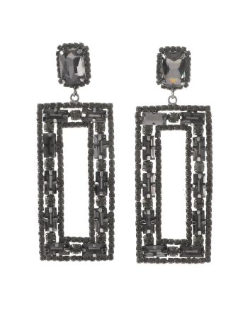 Rhinestone Post Earring