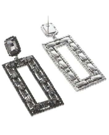 Rhinestone Post Earring