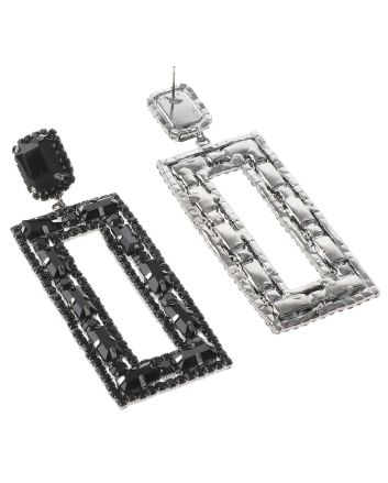 Rhinestone Post Earring