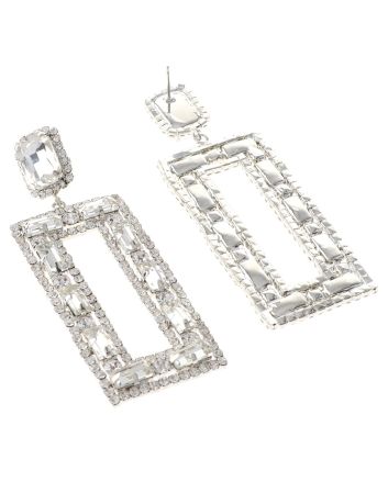 Rhinestone Post Earring