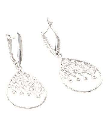 Cubic Zirconia Hoop Earrings