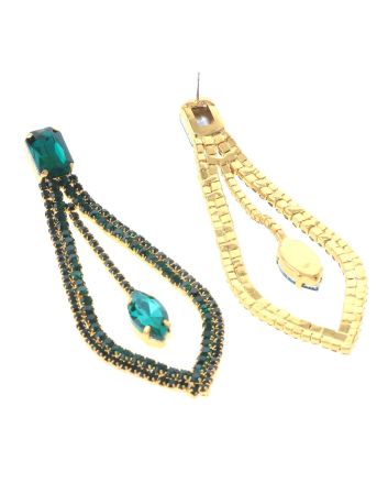 Rhinestone Post Earrings