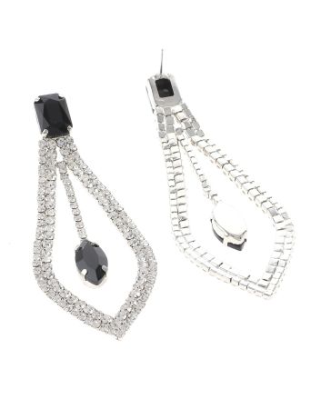Rhinestone Post Earrings