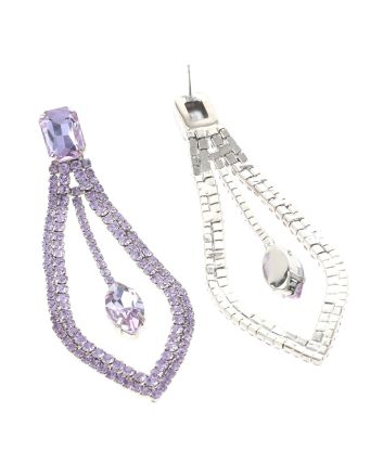 Rhinestone Post Earrings