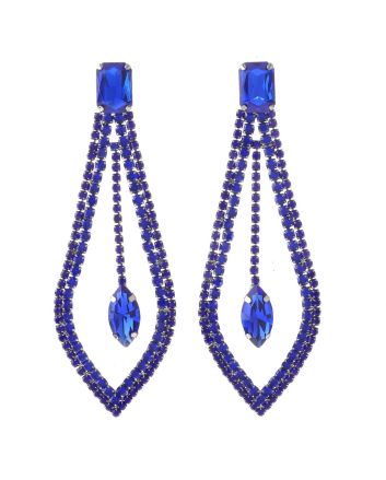 Rhinestone Post Earrings
