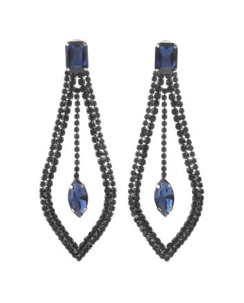 Rhinestone Post Earrings