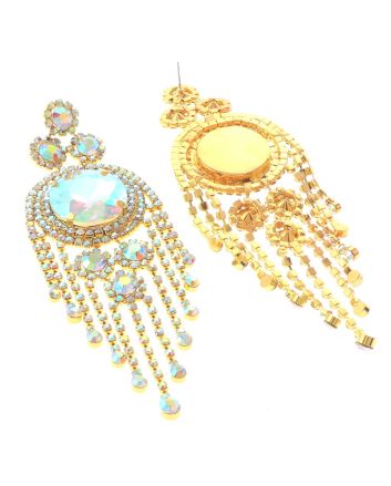 Large Chandelier Post Earrings