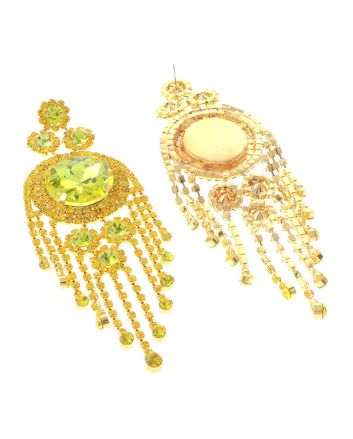 Large Chandelier Post Earrings