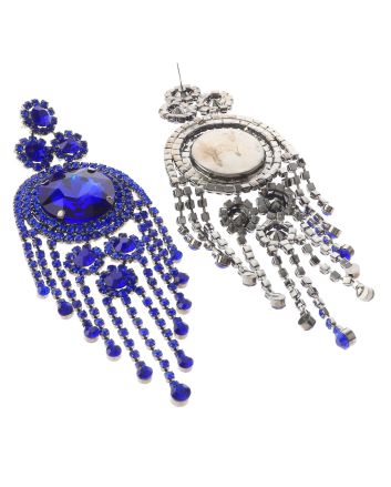 Large Chandelier Post Earrings