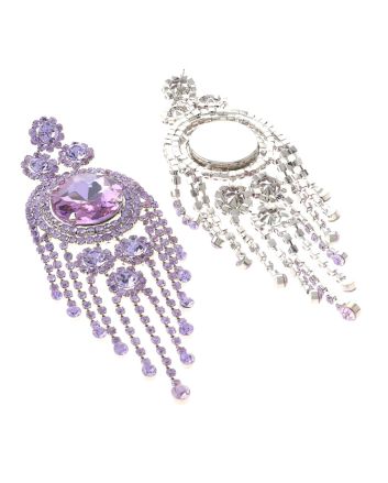 Large Chandelier Post Earrings