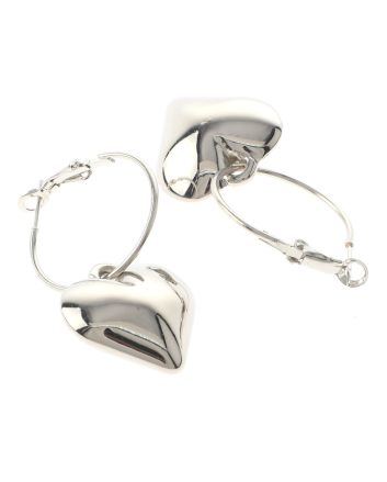 Silver Plated Hoop Earrings