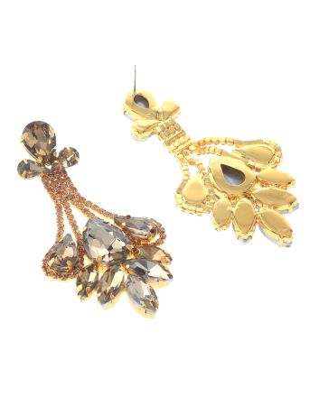 Rhinestone Post Earrings