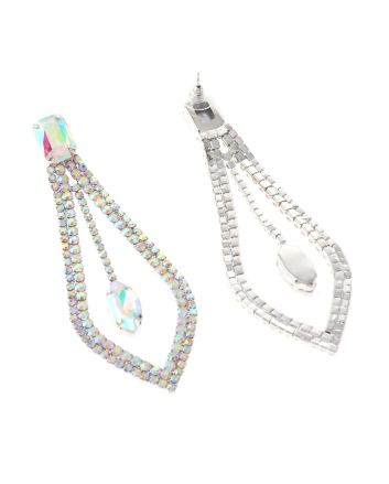 Rhinestone Post Earrings