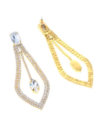 Rhinestone Post Earrings