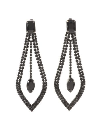 Rhinestone Post Earrings