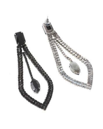 Rhinestone Post Earrings