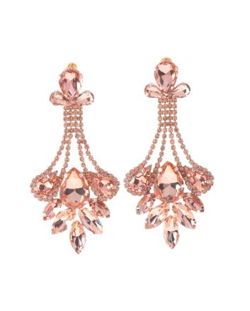Rhinestone Post Earrings