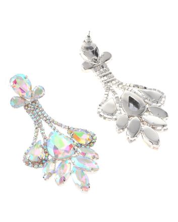 Rhinestone Post Earrings