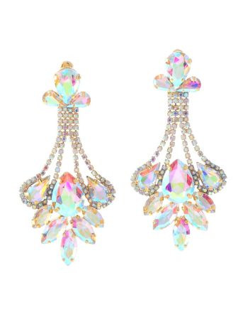 Rhinestone Post Earrings