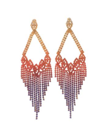 Rhinestone Post Earrings