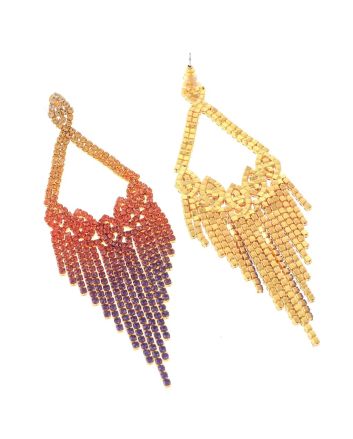 Rhinestone Post Earrings