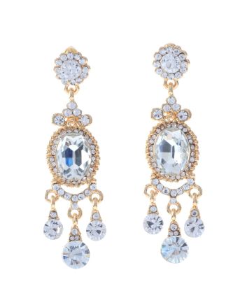 Crystal Post Earrings