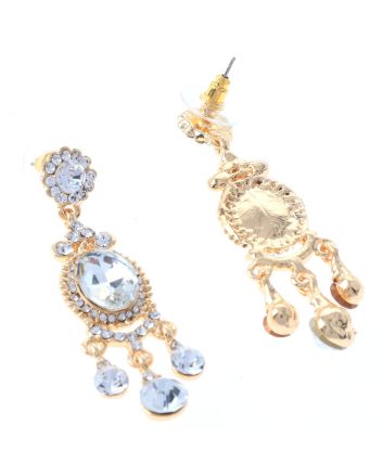 Crystal Post Earrings