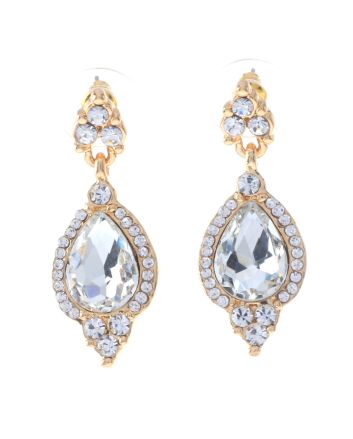 Crystal Post Earrings