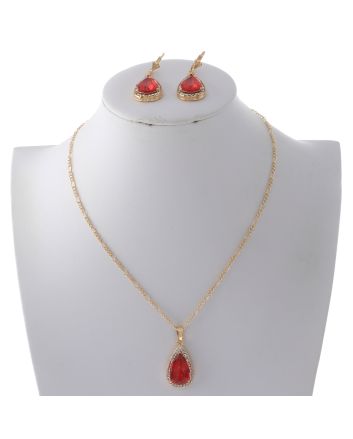 Gold Plated Necklace Set