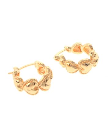 Gold Plated Hoop Earrings