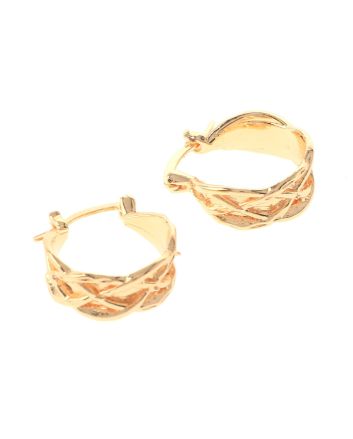 Gold Plated Hoop Earrings