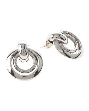 Silver Plated Stud Earrings