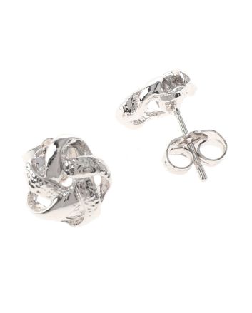 Silver Plated Stud Earrings