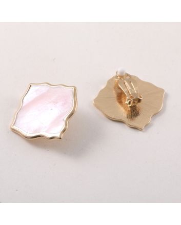 Fashion Metal Clip-On Earrings 