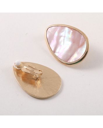 Fashion Metal Clip-On Earrings 
