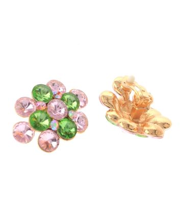 Crystal Clip-On Earrings