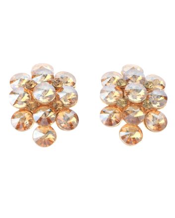 Crystal Clip-On Earrings