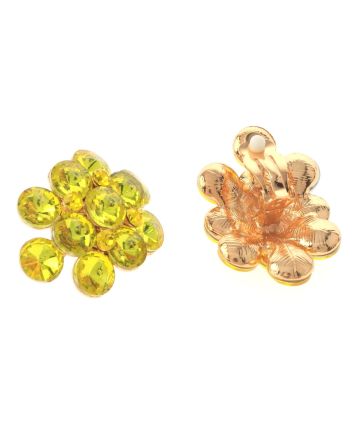 Crystal Clip-On Earrings