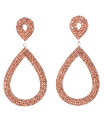 Crystal Rhinestone Post Earrings