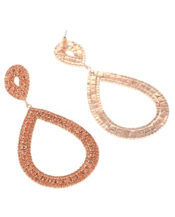 Crystal Rhinestone Post Earrings
