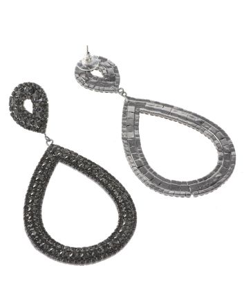Crystal Rhinestone Post Earrings