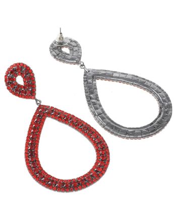 Crystal Rhinestone Post Earrings
