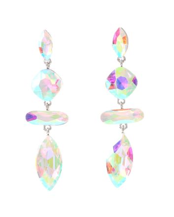 Crystal Rhinestone Post Earrings