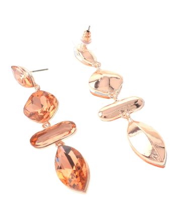 Crystal Rhinestone Post Earrings