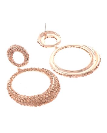 Rhinestone Post Earrings