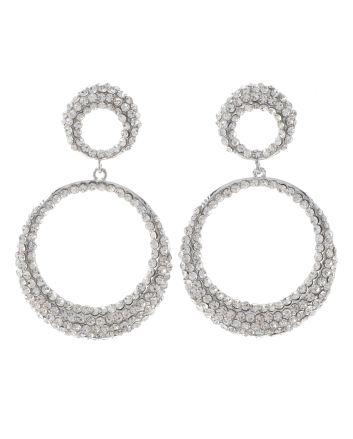 Rhinestone Post Earrings