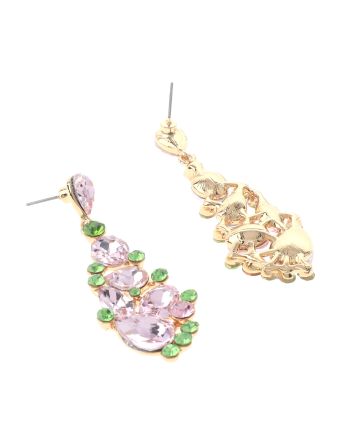 Crystal Rhinestone Drop Earrings