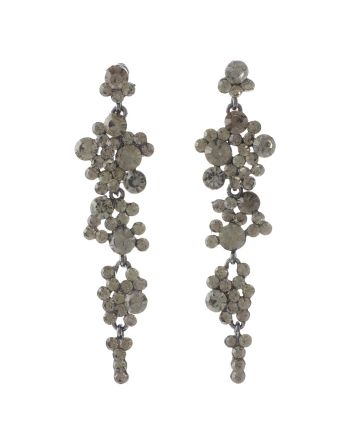 Crystal Rhinestone Post Earrings