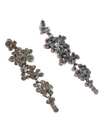 Crystal Rhinestone Post Earrings