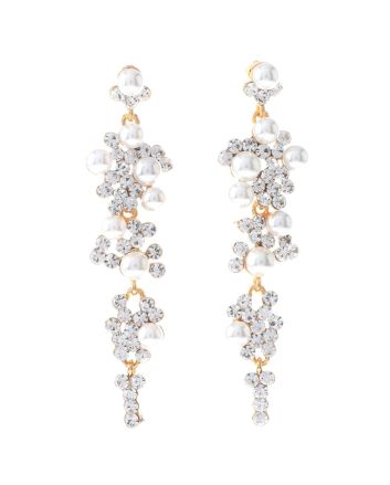 Crystal Rhinestone Post Earrings